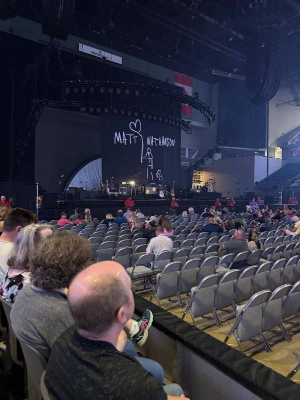 Vibrant Arena at The MARK, section: 103, row: 4, seat: 1