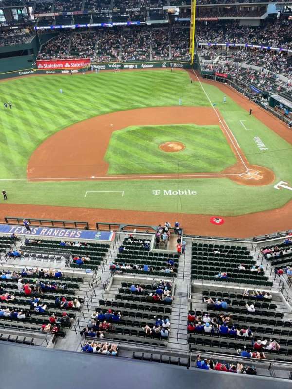 Globe Life Field, section: 212, row: 1, seat: 7