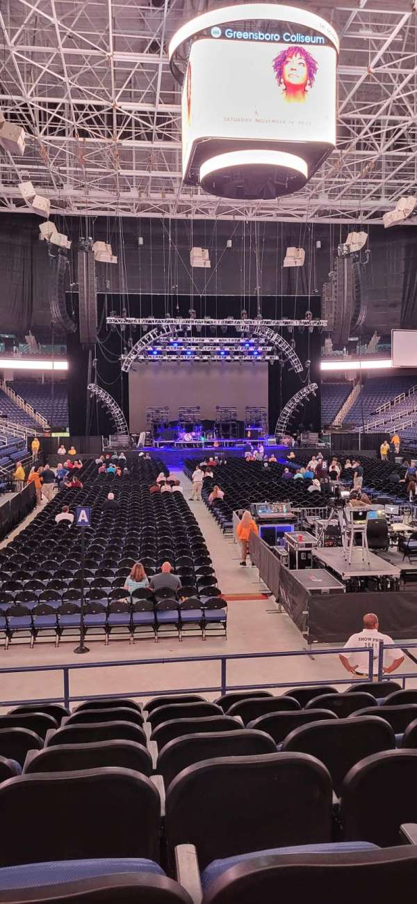 First Horizon Coliseum, section: 116, row: HH, seat: 7