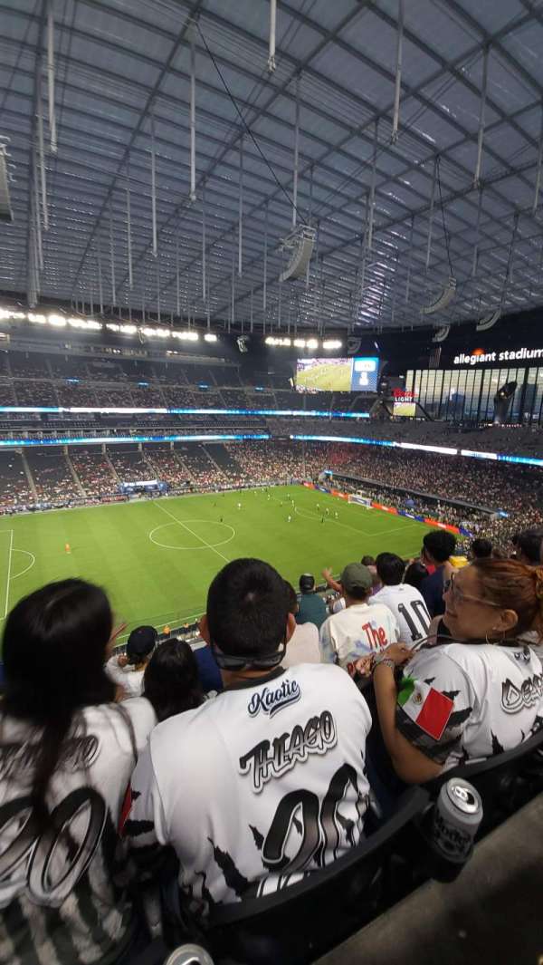Allegiant Stadium, section: 314, row: 5, seat: 20