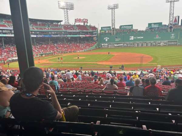 Fenway Park, section: Grandstand 14, row: 7, seat: 24