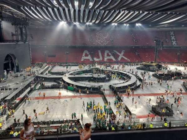 Johan Cruijff ArenA, section: 406, row: 7, seat: 151