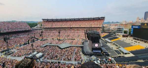 Acrisure Stadium, section: 537, row: G, seat: 6
