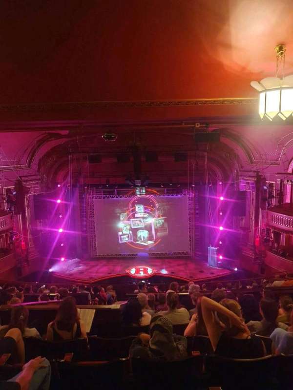 Dominion Theatre, section: Circle, row: P, seat: 21
