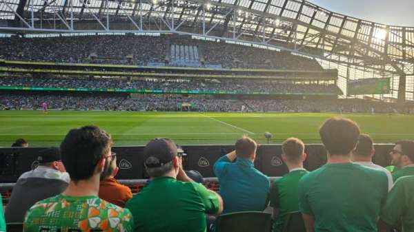 Aviva Stadium, section: 105, row: D, seat: 10