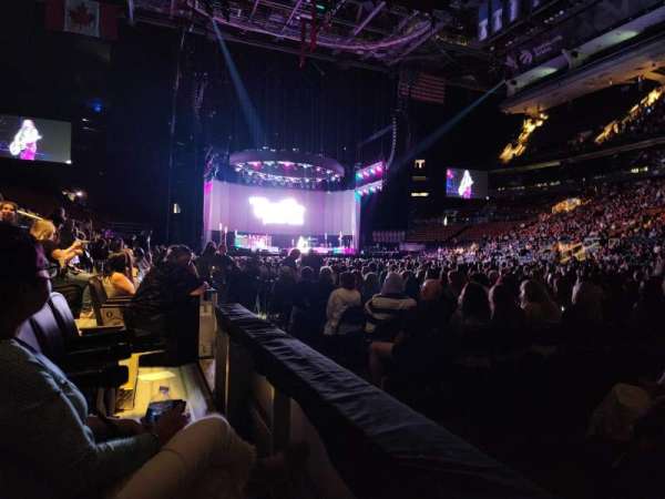 Scotiabank Arena, section: 107, row: 1, seat: 5
