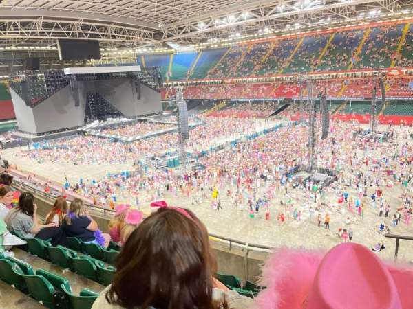 Principality Stadium, section: U26, row: 6, seat: 25