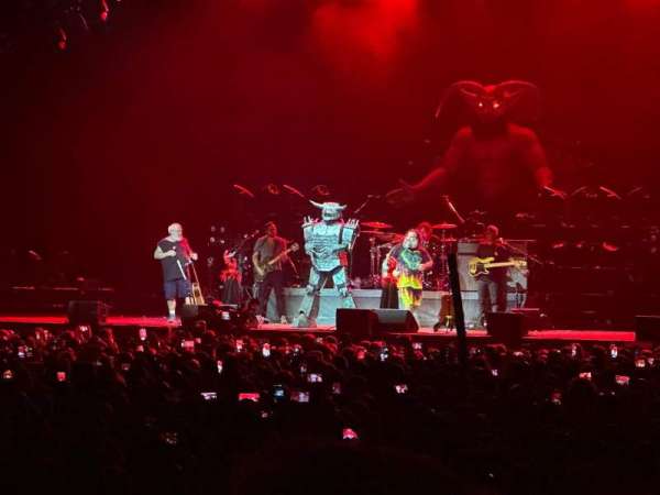 The O2, London, section: 111, row: F, seat: 323