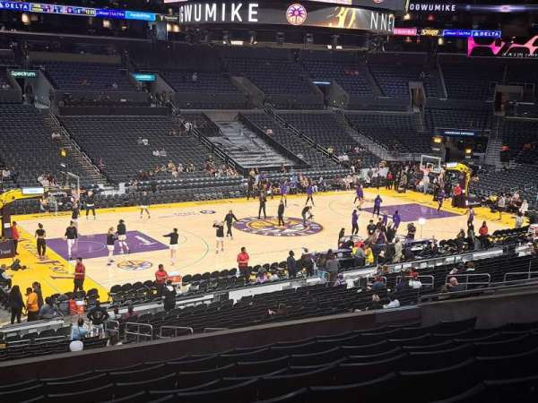 Crypto.com Arena, section: PR7, row: 9, seat: 15