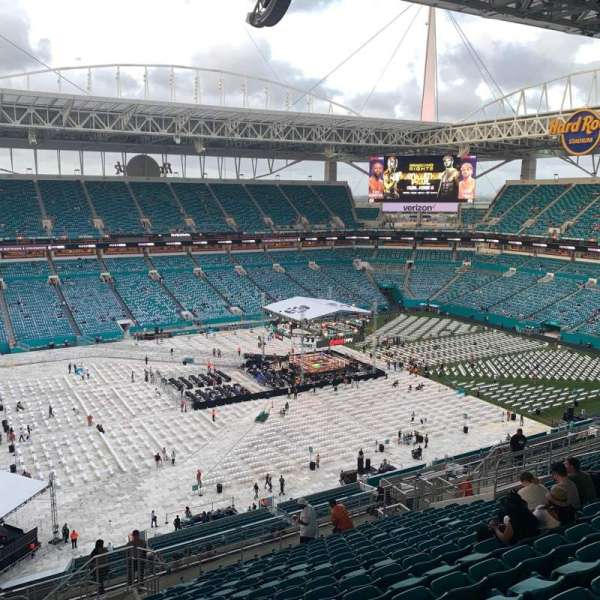 Hard Rock Stadium, section: 350, row: 22, seat: 24