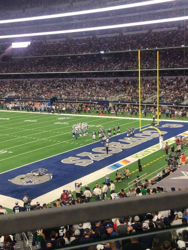 AT&T Stadium, section: 219, row: 1, seat: 22