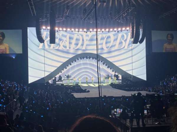 Oakland Arena, section: 108, row: 10, seat: 19