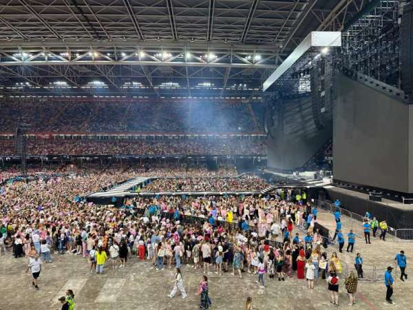Principality Stadium, section: M7, row: 1, seat: 8