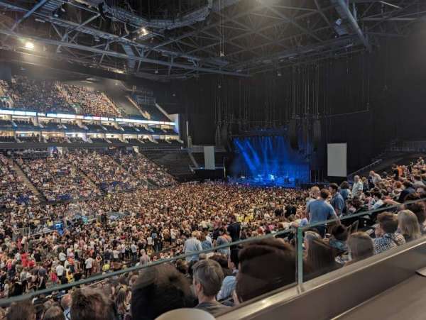 The O2, London, section: L110, row: A, seat: 161