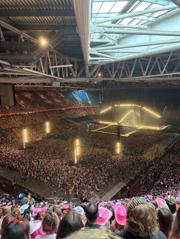 Principality Stadium, section: U15, row: 30, seat: 5