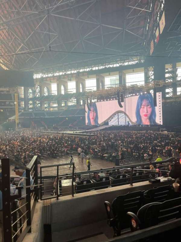 Globe Life Field, section: 23, row: 12, seat: 1