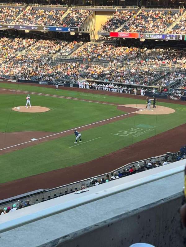 Petco Park, section: 216, row: 2, seat: 18