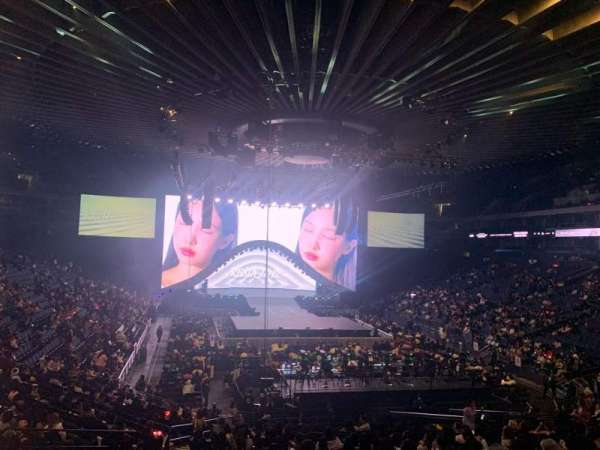 Oakland Arena, section: 108, row: 13, seat: 16