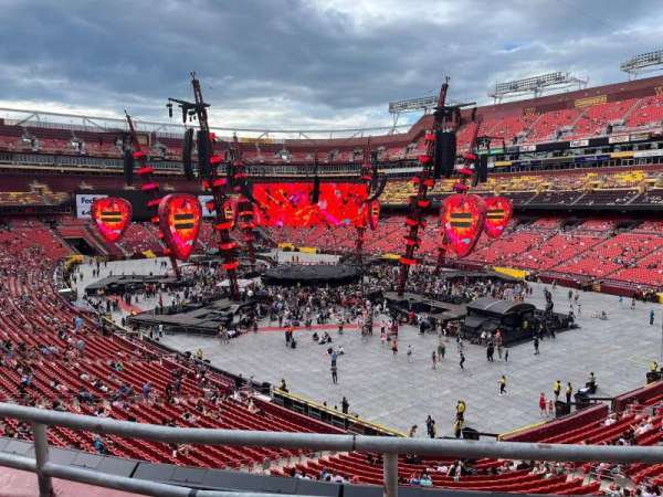 Northwest Stadium, section: 336, row: 2, seat: 17