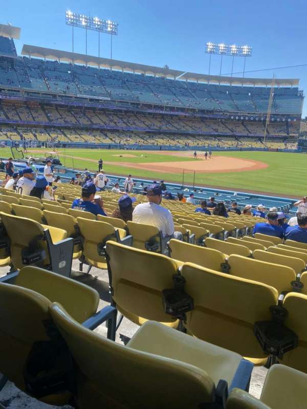 Dodger Stadium, section: 36FD, row: U, seat: 3