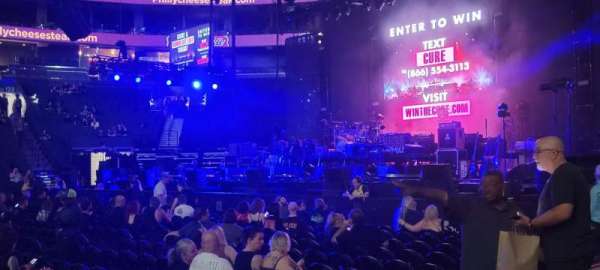 Xfinity Mobile Arena, section: 114, row: 3, seat: 11