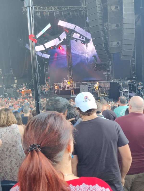 Merriweather Post Pavilion, section: 201, row: k, seat: 19