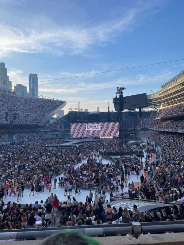Soldier Field, section: 219, row: 2, seat: 8