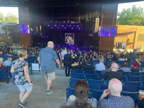 Merriweather Post Pavilion, section: 301, row: GG, seat: 1