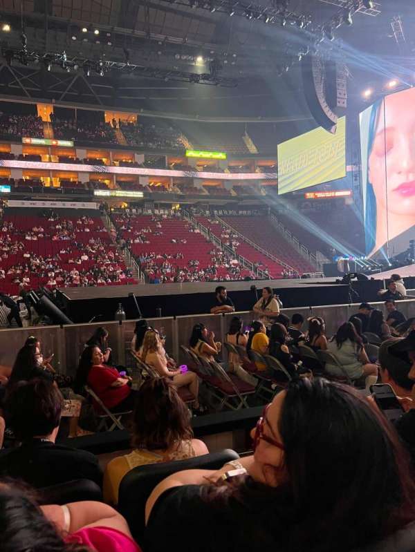 Toyota Center, section: 107, row: 3