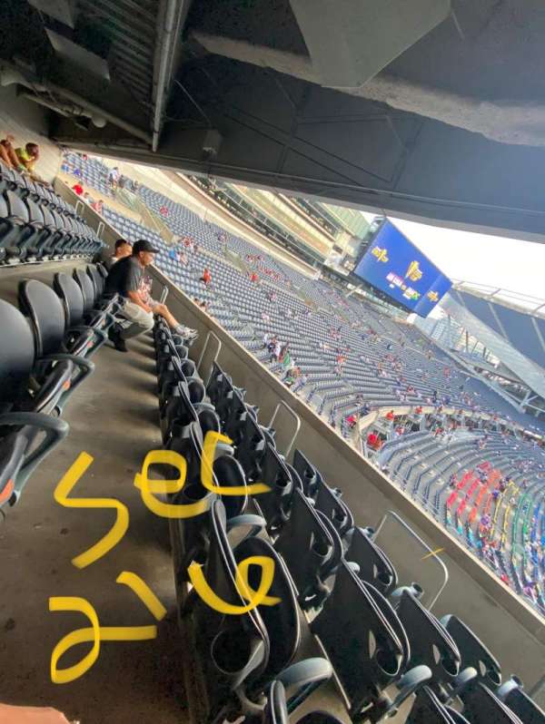 Soldier Field, section: 216, row: 15, seat: 24-26
