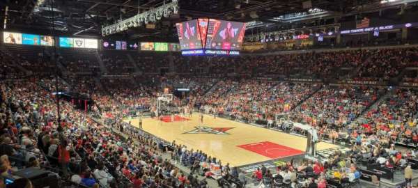 Michelob Ultra Arena, section: 223, row: A, seat: 9