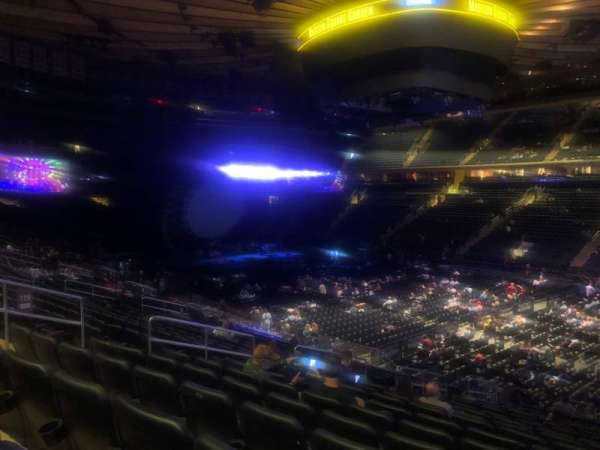 Madison Square Garden, section: 119, row: 20, seat: 9