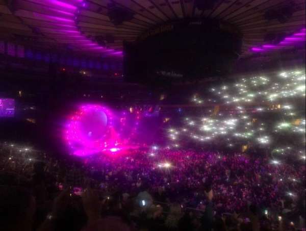 Madison Square Garden, section: 119, row: 20, seat: 8