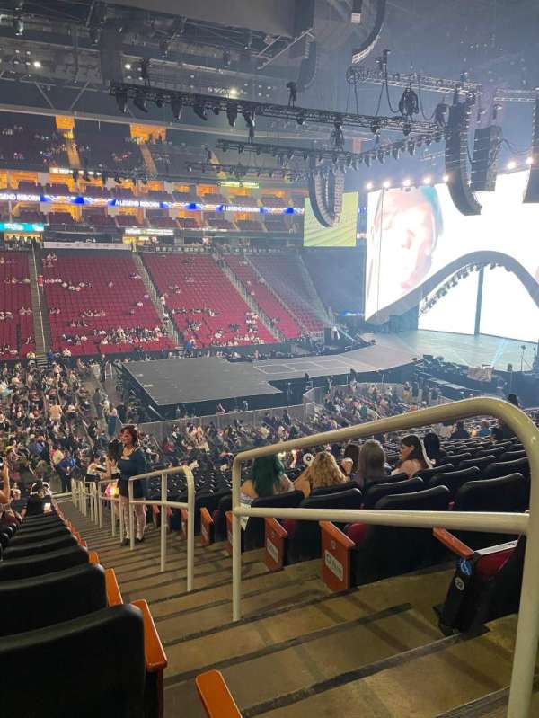 Toyota Center, section: 108, row: 24, seat: 1