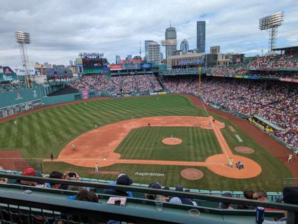 Fenway Park, section: Pavilion Box 4, row: A, seat: 3