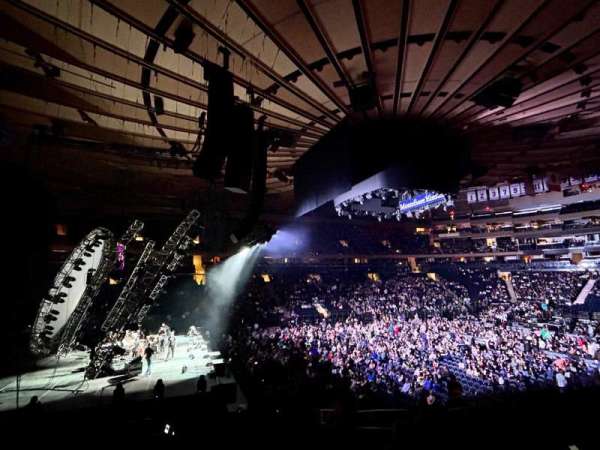 Madison Square Garden, section: 115, row: 16, seat: 18