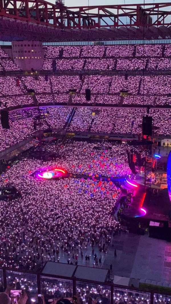 San Siro, section: 308, row: 1, seat: 10