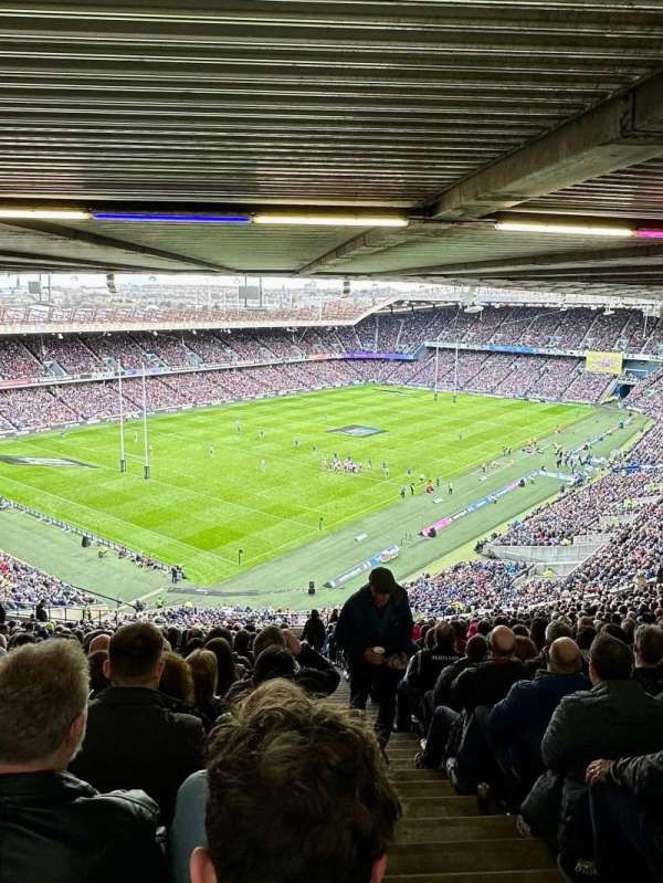 Murrayfield Stadium, section: W40, row: WW, seat: 35