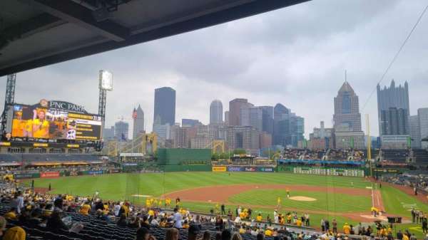 PNC Park, section: 119, row: DD, seat: 33
