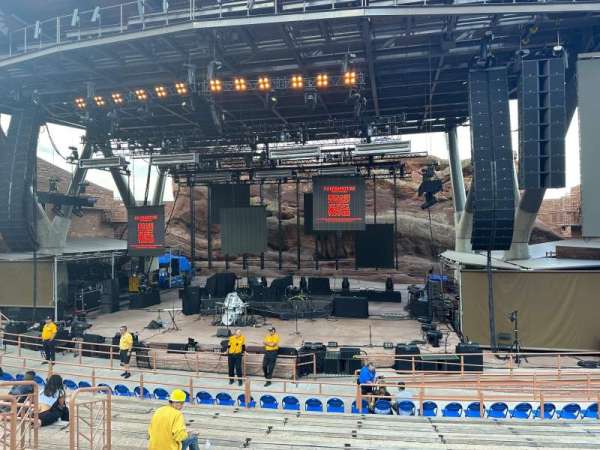 Red Rocks Amphitheatre, section: Center Right, row: 11, seat: 38