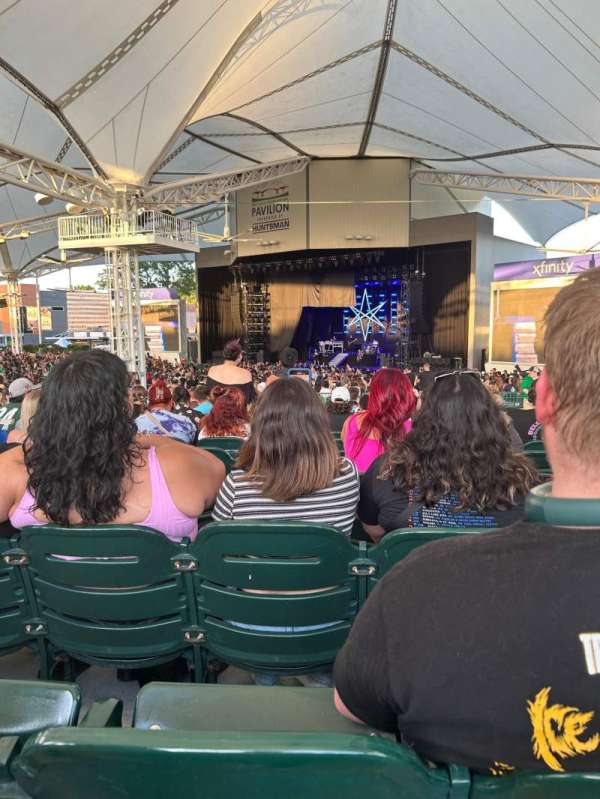 Cynthia Woods Mitchell Pavilion, section: 109, row: P, seat: 29