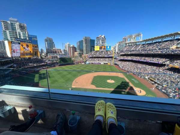 Petco Park, section: 312, row: 1, seat: 2