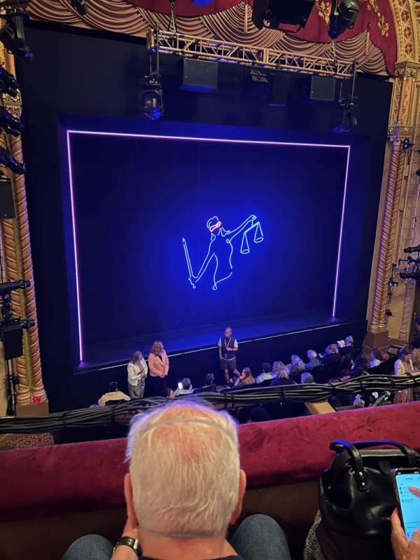 John Golden Theatre, section: Front Mezzanine L, row: B, seat: 115