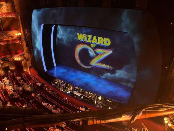 The London Palladium, section: Grand Circle , row: A, seat: 9