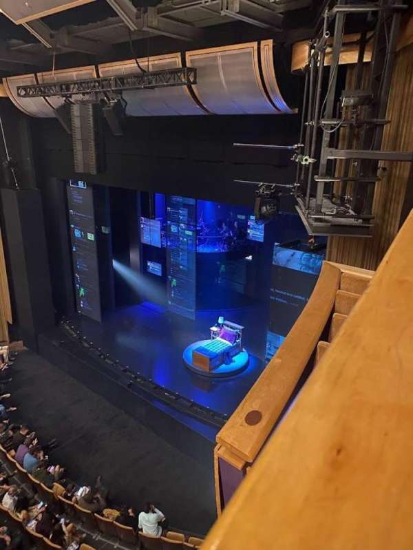Ahmanson Theatre, section: Balcony Box B, row: B, seat: 201