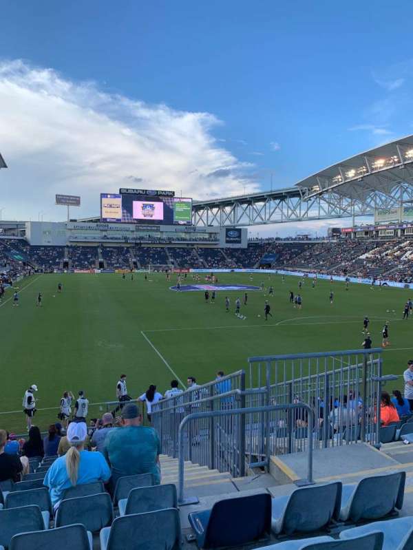 Subaru Park, section: 139, row: N, seat: 6