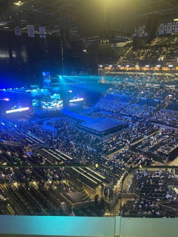 Frost Bank Center, section: 204, row: 1, seat: 20
