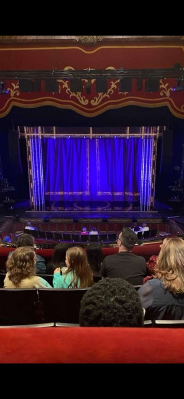 Grand Opera House, Belfast, section: Upper Circle, row: A, seat: 14