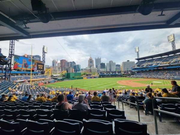 PNC Park, section: 128, row: DD, seat: 2
