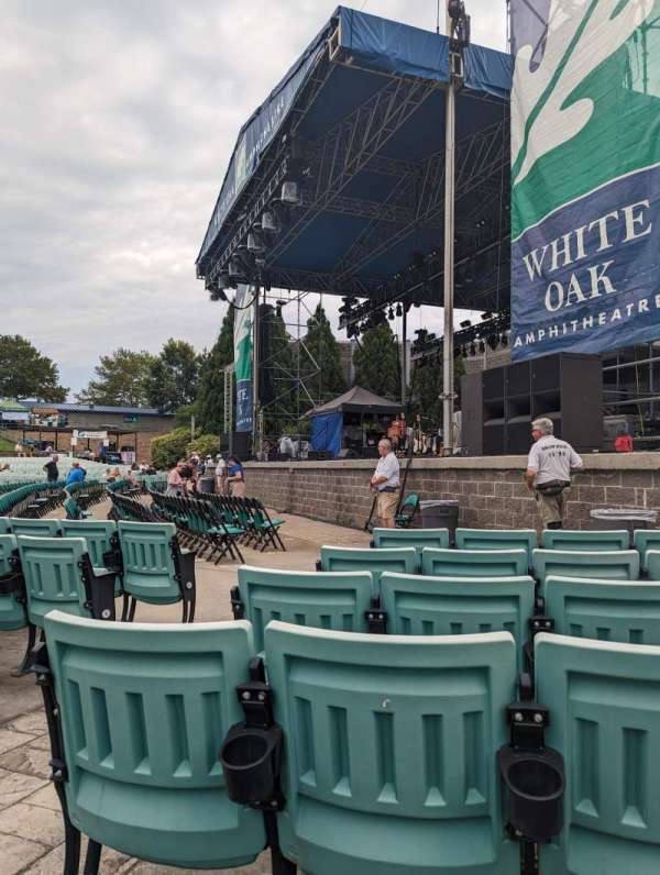 White Oak Amphitheatre, section: 2, row: p, seat: 3